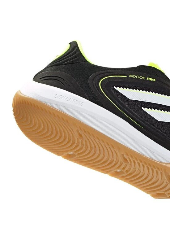 adidas Copa Court Size 11.5 Mens Indoor Soccer Shoes Black Lime White JR2837 NEW main image 4